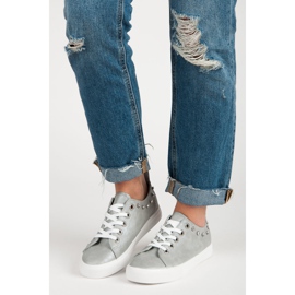 Seastar Ozdobné šedé tenisky šedá 1