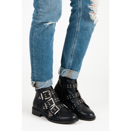 Seastar Jarní rockové boty černá 1 Seastar Jarní rockové boty černá 1