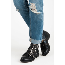 Seastar Jarní rockové boty černý 2