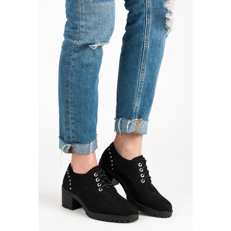 Seastar Černé boty na sloupku černá 1