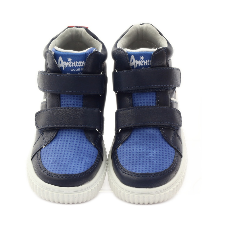 American Club Americká sportovní obuv 17155 námořnická modrá červené modrý 4