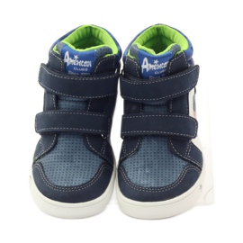 American Club Americká sportovní obuv 17353 námořnická modrá červené bílý 4