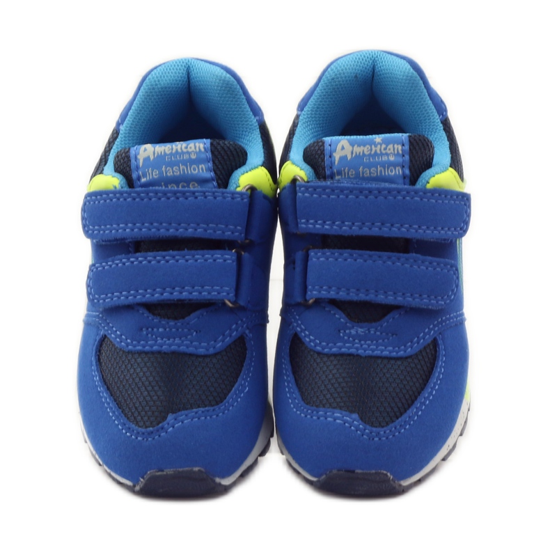 American Club Americké tenisky 15110 zelená modrý 4