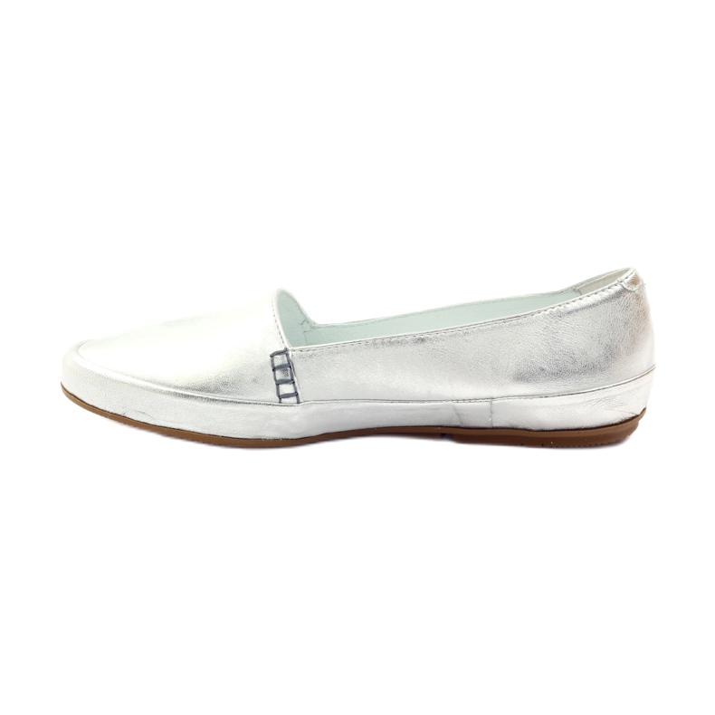 Dámské stříbrné boty Badura 6352 stříbrný 2