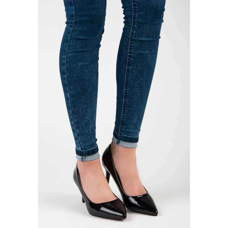 Milaya Lakované špendlíky černá 1