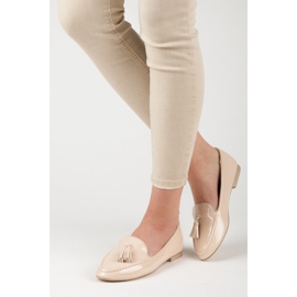 Vices Lakované mokasínové svěráky hnědý 1