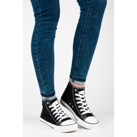 Seastar Dámské vysoké tenisky černý 1