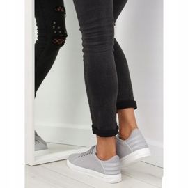 Šedé Dámské šedé tenisky SU09p Šedé šedá 2 Šedé Dámské šedé tenisky SU09p Šedé šedá 2