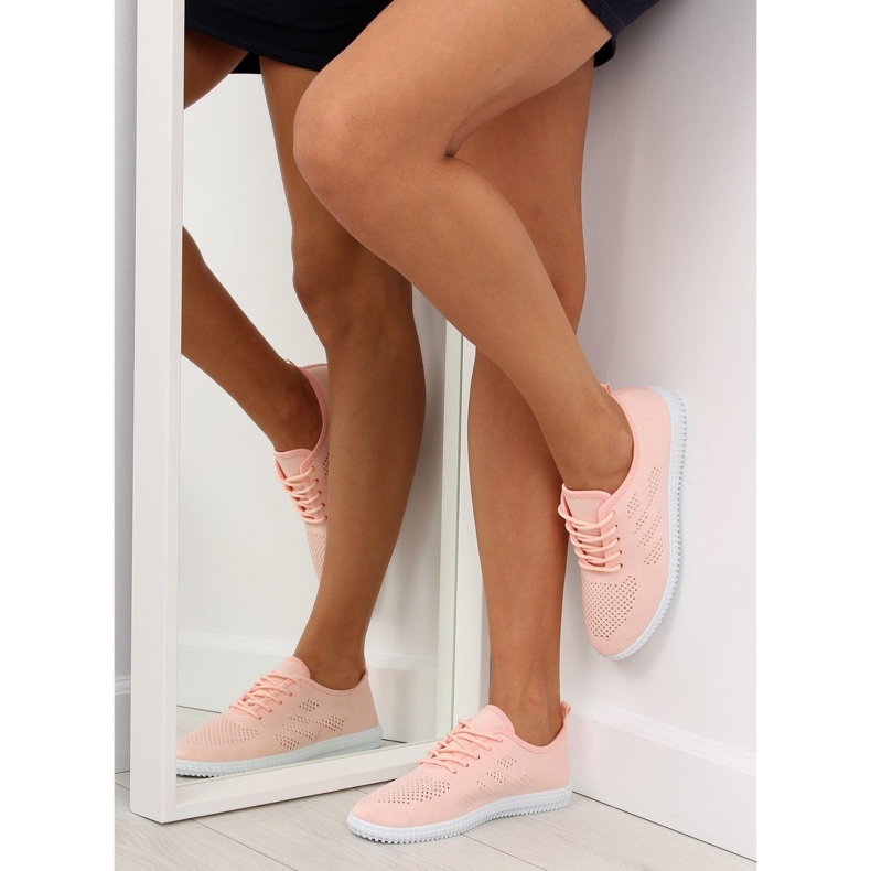 Růžové tenisky pro ženy LA10P Pink růžový 1 Růžové tenisky pro ženy LA10P Pink růžový 1