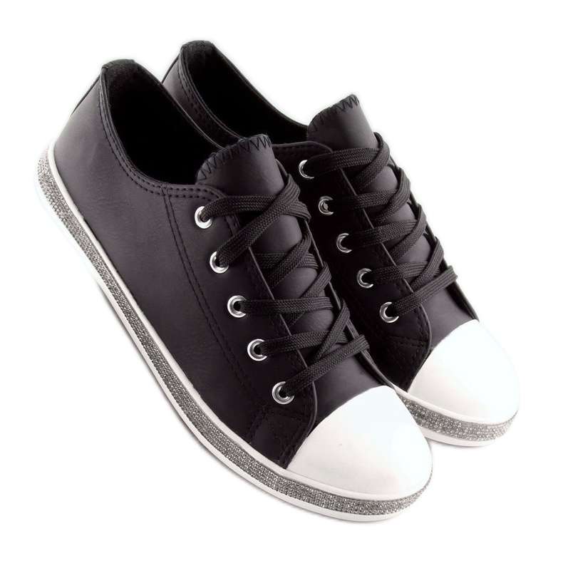 Černé dámské tenisky BM1950 Black černý 1