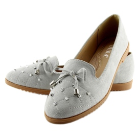 Šedá Loafers lordsy grey 2568 šedá 2 Šedá Loafers lordsy grey 2568 šedá 2