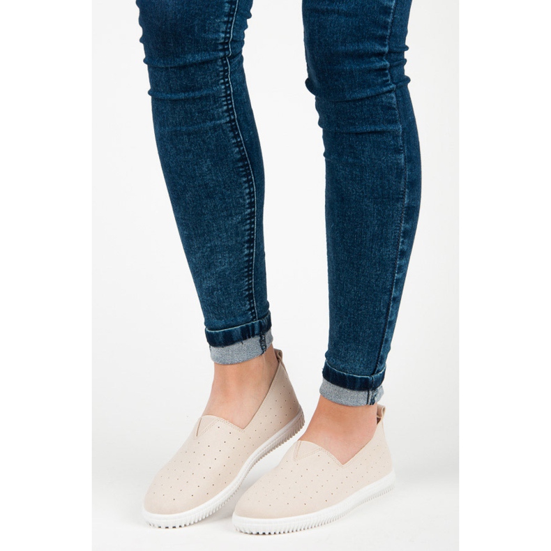 Seastar Semišové slipy hnědý 1