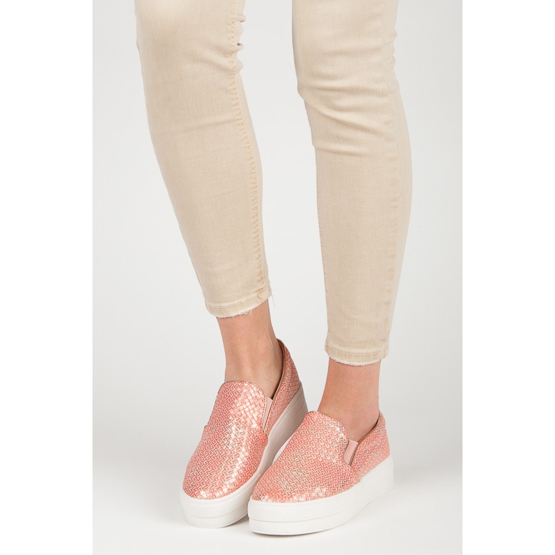 Seastar Tenisky Na Platformě růžový 1