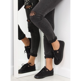 Černé dámské tenisky MB102 Black černý 1