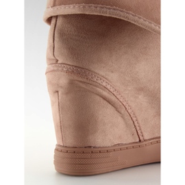 Semišové tenisky B12-22 Pink - II růžový 1