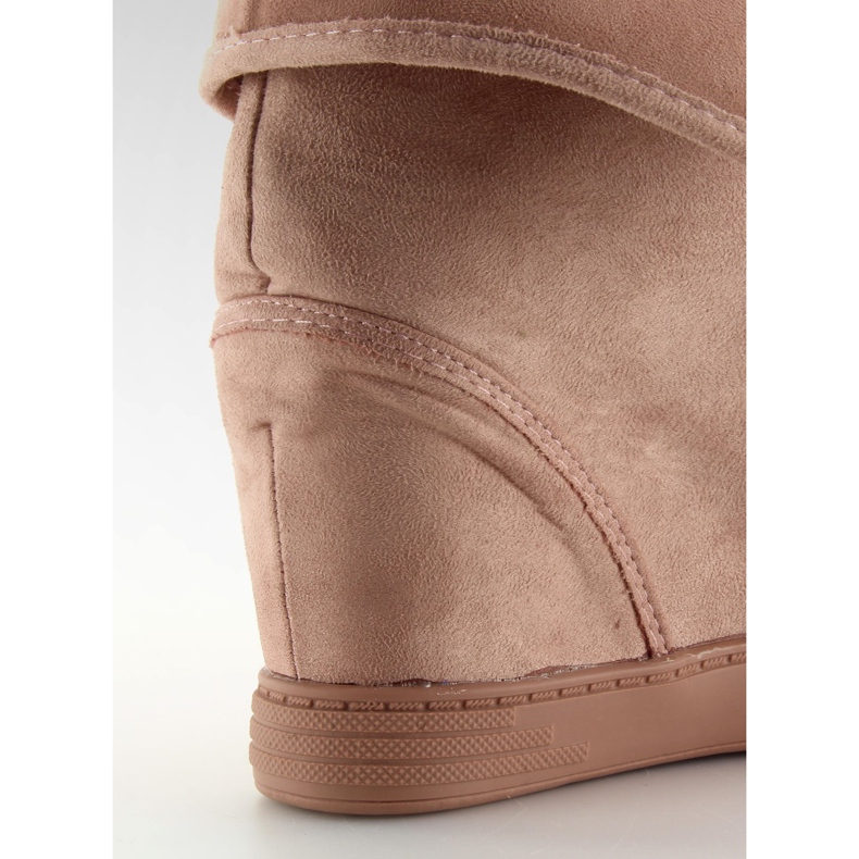 Semišové tenisky B12-22 Pink - II růžový 1