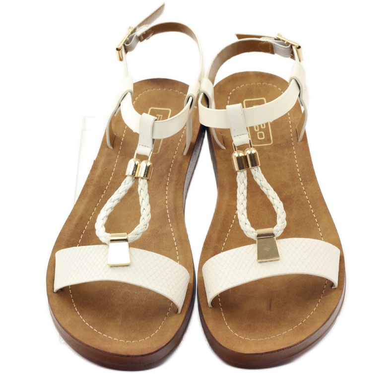 Filippo Dámské sandály wz 104 bílé žlutá bílý 4 Filippo Dámské sandály wz 104 bílé žlutá bílý 4