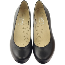 Dámské lodičky Gregors 702 černé černá 4 Dámské lodičky Gregors 702 černé černá 4