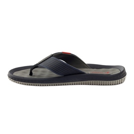 Pánské pantofle gelové Rider 81081 námořnická modrá 2