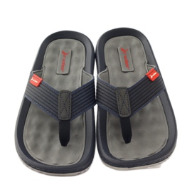 Pánské pantofle gelové Rider 81081 námořnická modrá 4