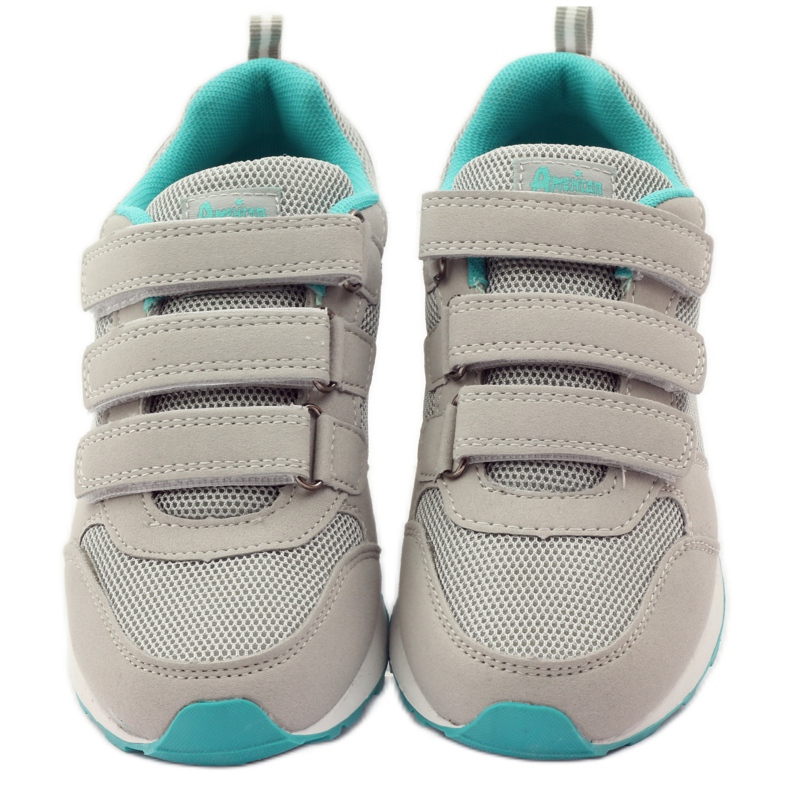 American Club Americká kožená stélka sportovní obuv zelená šedá 4 American Club Americká kožená stélka sportovní obuv zelená šedá 4