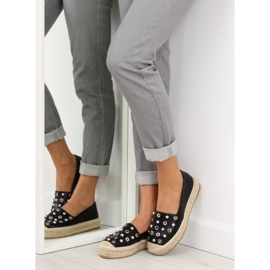 Černé espadrilky 7680 černé černý 1