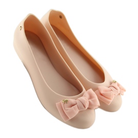 Baleríny meliski béžové KM58 D.BEIGE béžový 1