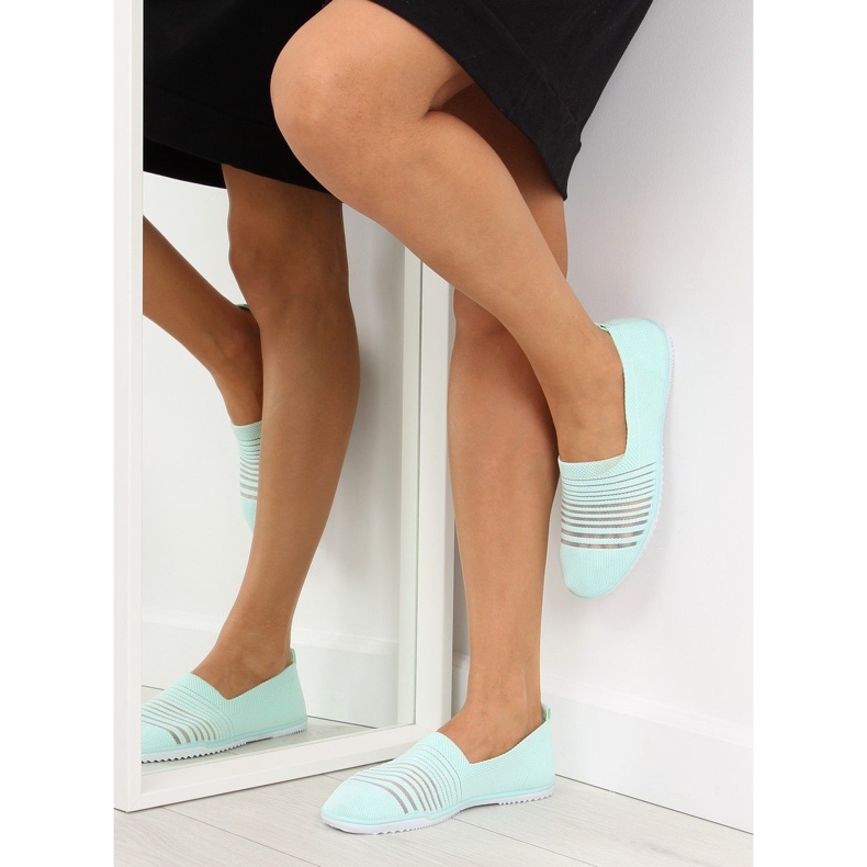 Dámské mátové tenisky SB96 Green zelená 1