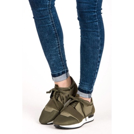 Nazouvací sportovní boty zelený 2