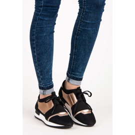 Nazouvací sportovní boty černý 1