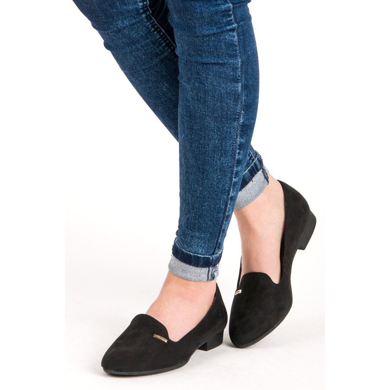 Semišové pány černá 2