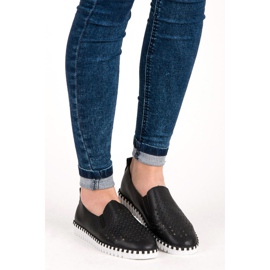 Seastar Prolamované nazouvací tenisky černý 2