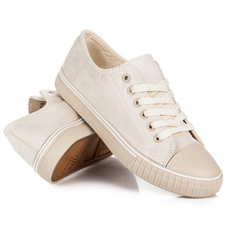 Semišové tenisky hnědý 2