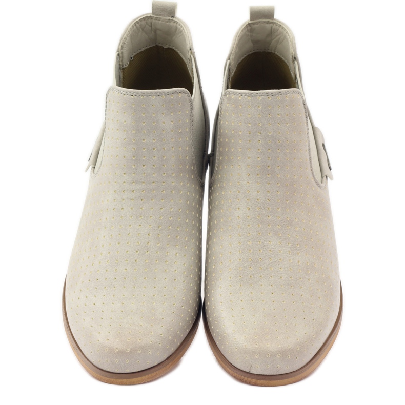 Šedé boty Filippo Jodhpur šedá 4