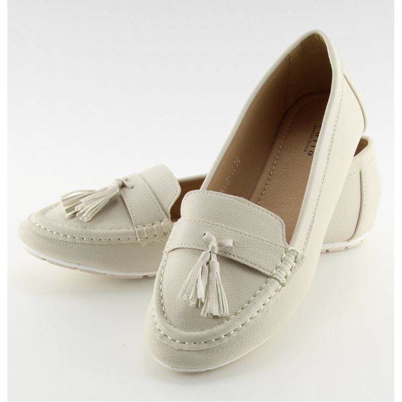 Dámské béžové mokasíny 3147 Béžové béžový 1 Dámské béžové mokasíny 3147 Béžové béžový 1