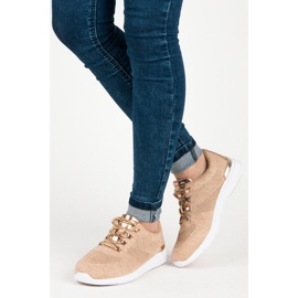 American Club americké tenisky hnědý žlutá 2 American Club americké tenisky hnědý žlutá 2