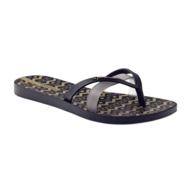 Dámské pantofle Ipanema 82289 pro volný čas černý žluť 1