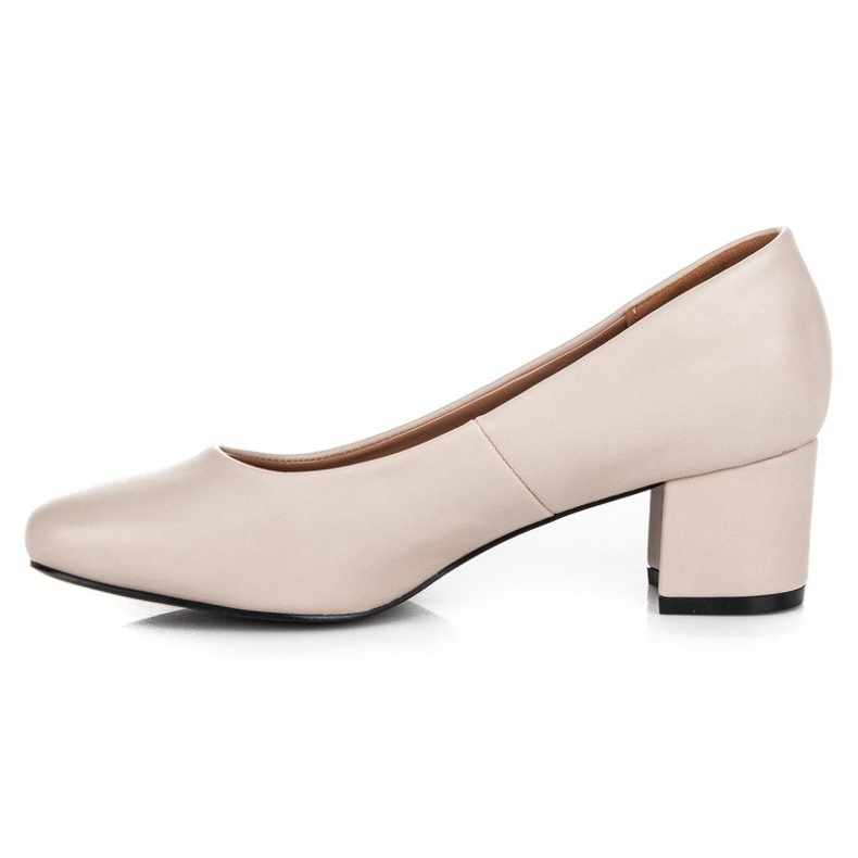 Vices Svěráky lodiček na nízkém podpatku hnědý 1