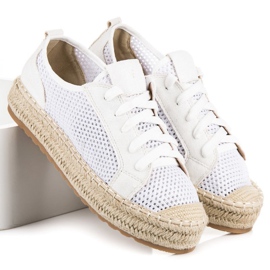 Seastar Prolamované Espadrilky Na Vazbě bílý 1