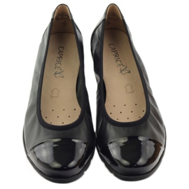 Caprice pohodlné dámské baleríny 9-22152-28 černá s Onair 4