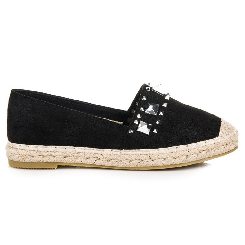 Coura Černé espadrilky černá 1 Coura Černé espadrilky černá 1