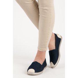 Muto Džínové espadrilky modrý 1