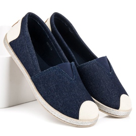 Muto Džínové espadrilky modrý 2