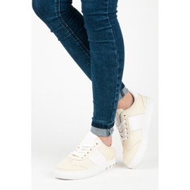 Sport Semišové tenisky žlutá 1