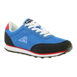 American Club Americká modrá svázaná sportovní obuv modrý 1