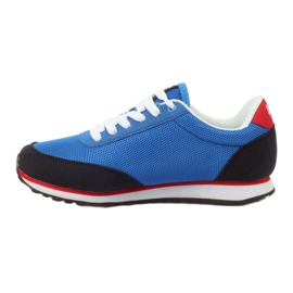 American Club Americká modrá svázaná sportovní obuv modrý 2