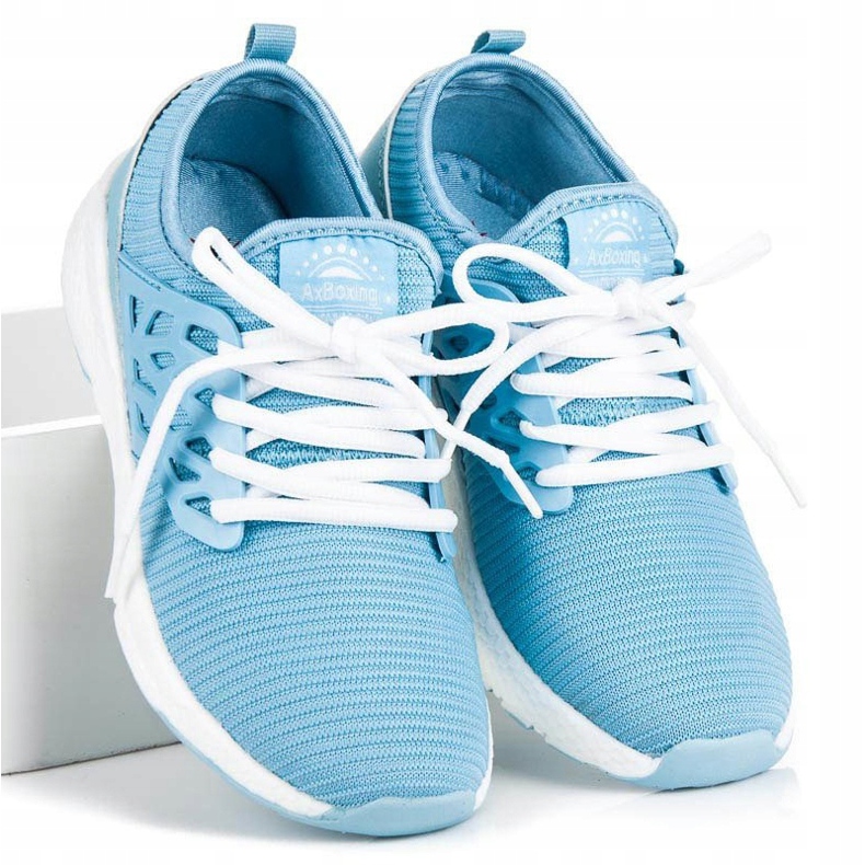 Ax Boxing Obuv z nazouvacího materiálu modrý 1