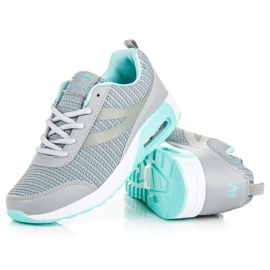 Ax Boxing Módní sportovní obuv modrý šedá 2