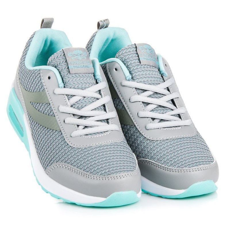 Ax Boxing Módní sportovní obuv modrý šedá 1