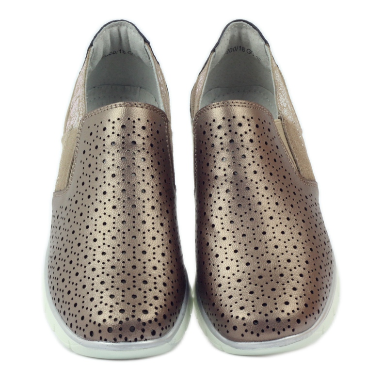 Filippo kožené sportovní slip On hnědý vícebarevný 4